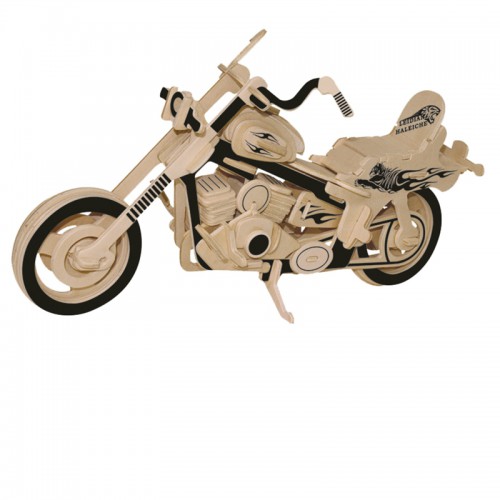 Покупка  3D Деревянный конструктор. Модель Harley  в  Интернет-магазин Zelenaya Vorona™