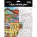 Плакат-раскраска Дом, милый дом XХL (конверт)  в  Интернет-магазин Zelenaya Vorona™ 1
