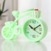 Покупка  Дитячий настільний годинник-будильник Велосипед. Світло зелений в  Интернет-магазин "Зелена Ворона"