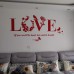 Акриловая 3D наклейка "Love" красный  в  Интернет-магазин Zelenaya Vorona™ 2