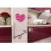 Акриловая 3D наклейка "Loving You" красная роза 60х60см  в  Интернет-магазин Zelenaya Vorona™ 4
