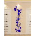Акриловая 3D наклейка "Liana" темно-синий  в  Интернет-магазин Zelenaya Vorona™ 1