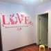  Акрилова 3D наклейка "Love" рожевий  в  Интернет-магазин "Зелена Ворона" 2