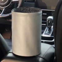 Складное мусорное ведро в автомобиль Car folding bucket. Серый