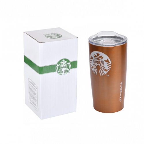 Термостакан Starbucks 500 мл с прозрачной крышкой  в  Интернет-магазин Zelenaya Vorona™ 3