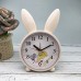 Покупка  Детские настольные часы-будильник Милый кролик. Кремово-желтый в  Интернет-магазин Zelenaya Vorona™