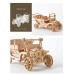  3D дерев'яний конструктор Wooden Art модель Ретро автомобіль  в  Интернет-магазин "Зелена Ворона" 2