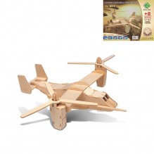3D Дерев'яний конструктор Модель конвертоплан V-22 Osprey