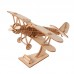  3D дерев'яний конструктор Wooden Art модель Біплан  в  Интернет-магазин "Зелена Ворона" 1