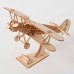 Покупка   3D дерев'яний конструктор Wooden Art модель Біплан в  Интернет-магазин "Зелена Ворона"