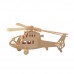 Покупка  3D Деревянный конструктор. Модель Вертолет в  Интернет-магазин Zelenaya Vorona™