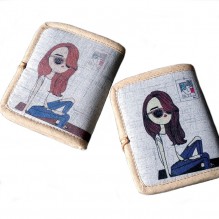 Жіночий текстильний гаманець Джинсовий настрій