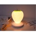 Силиконовый LED светильник-ночник Клубника. Белый  в  Интернет-магазин Zelenaya Vorona™ 5