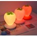 Силиконовый LED светильник-ночник Клубника. Красный  в  Интернет-магазин Zelenaya Vorona™ 7