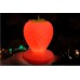 Силиконовый LED светильник-ночник Клубника. Красный  в  Интернет-магазин Zelenaya Vorona™ 2