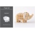 Покупка  3D модель для збірки Paper Art Слон в  Интернет-магазин "Зелена Ворона"