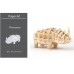 Покупка  3D модель для збірки Paper Art Носоріг в  Интернет-магазин "Зелена Ворона"