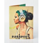 Обложка для паспорта Music