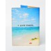 Обложка для паспорта I love travel  в  Интернет-магазин Zelenaya Vorona™ 1
