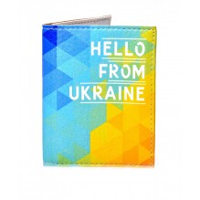 Обложка на ID паспорт Hello from Ukraine