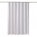 Тканинна шторка для ванної та душу білого кольору White Curtain 180x200 см  в  Интернет-магазин "Зелена Ворона" 1