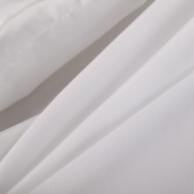Тканинна шторка для ванної та душу білого кольору White Curtain 180x200 см