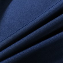 Тканинна шторка для ванної та душу Blue frost темно-синього кольору 180x200 см