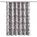Тканинна шторка для ванної та душу Мозаїка 180x200 см  в  Интернет-магазин "Зелена Ворона" 1