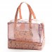 Покупка  Пляжная сумка Weekeight Листья. Нежно-розовая в  Интернет-магазин Zelenaya Vorona™