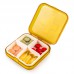 Покупка  Карманная таблетница Pocket Pill Case Mini. Оранжевый в  Интернет-магазин Zelenaya Vorona™
