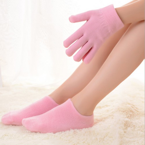 Покупка  Гелевые носки и гелевые перчатки увлажняющие "Gel SPA" (набор) в  Интернет-магазин Zelenaya Vorona™