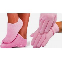 Гелеві шкарпетки та гелеві рукавички зволожуючі "Gel SPA" (набір)