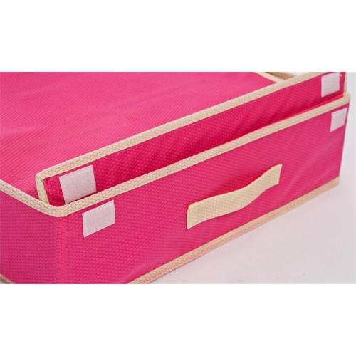 Комбинированный органайзер для нижнего белья с крышкой. Розовый  в  Интернет-магазин Zelenaya Vorona™ 4