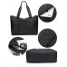Женская дорожная сумка с креплением на ручку чемодана. Черная в горох  в  Интернет-магазин Zelenaya Vorona™ 5