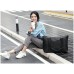 Женская дорожная сумка с креплением на ручку чемодана. Черная в горох  в  Интернет-магазин Zelenaya Vorona™ 2