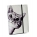 Покупка  Визитница для карточек Любопытный котик в  Интернет-магазин Zelenaya Vorona™