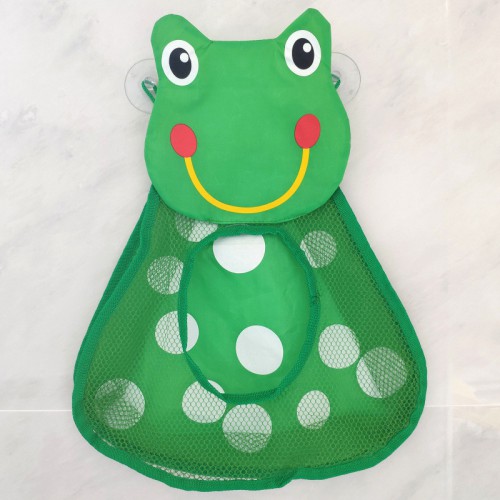 Органайзер у ванну для іграшок на присосках Жабеня  в  Интернет-магазин "Зелена Ворона" 1
