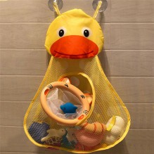 Органайзер у ванну для іграшок на присосках Каченя