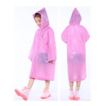 Плащ-дождевик детский EVA Raincoat. Универсальный размер (6-12 лет)