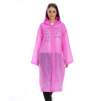 Плащ-дощовик EVA Raincoat Унісекс. Рожевий